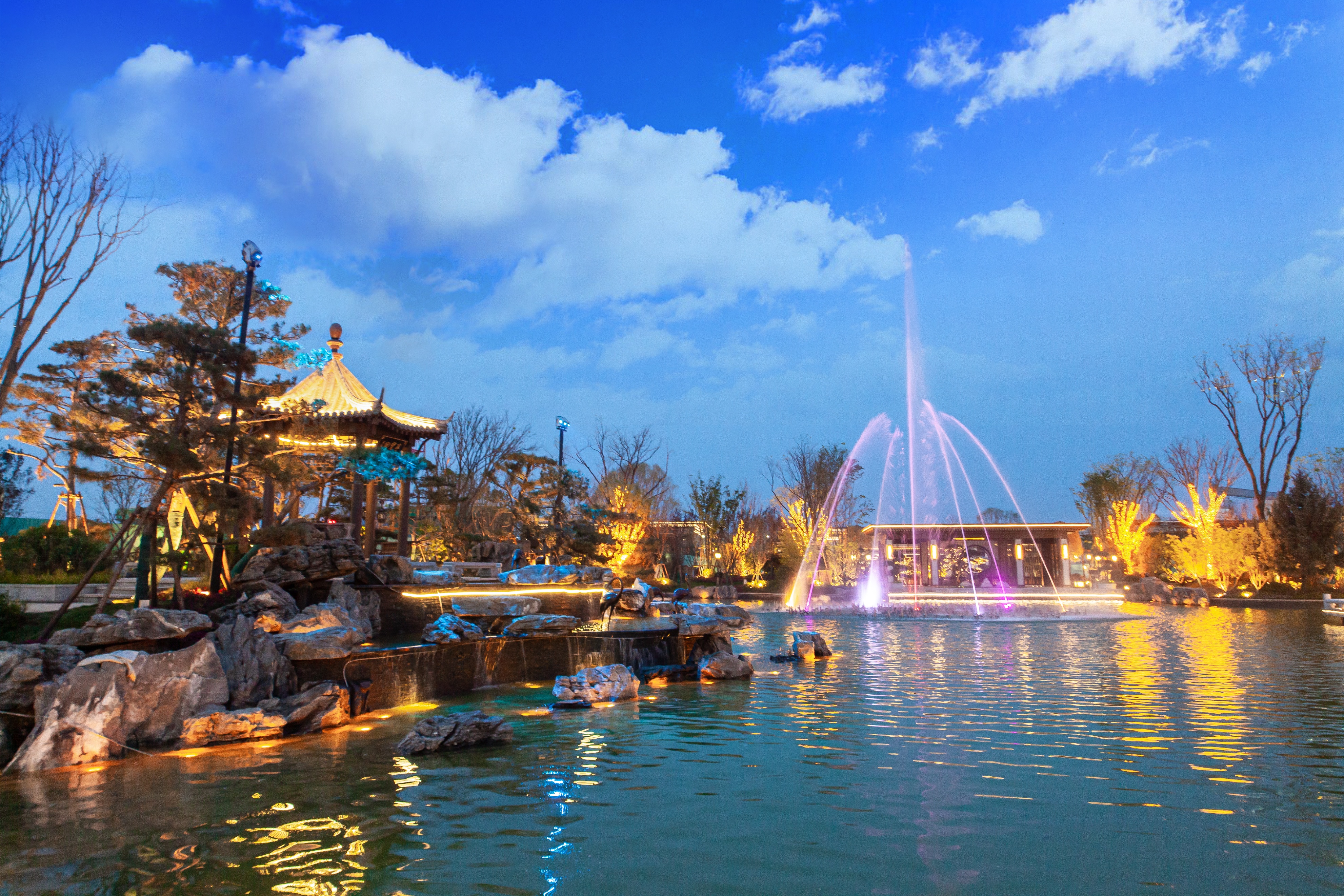 恒大园林景观是什么风格,恒大中式园林和欧式园林