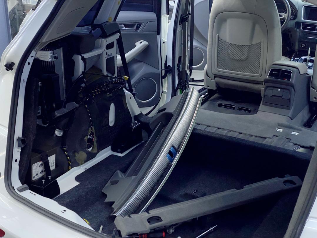 老款奥迪q5全车翻新全过程,翻新二手奥迪q5