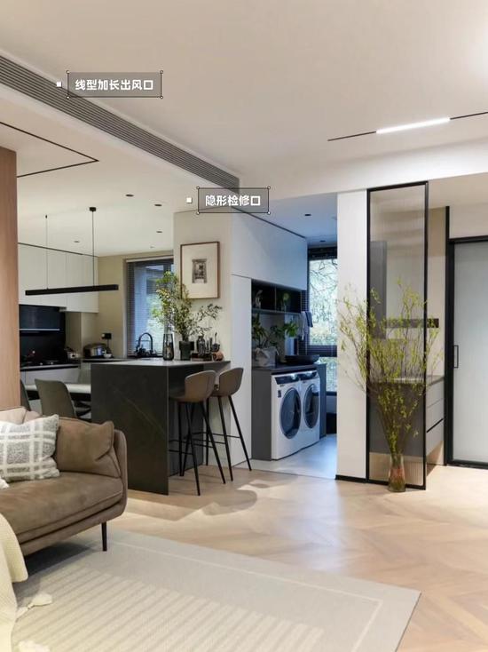 海归美女建筑师巧装89平小家电视柜里竟藏隐形门