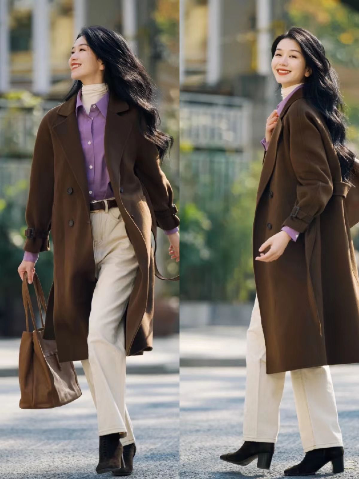 叠穿白衬衫冬季穿搭,冬季衬衣穿搭技巧叠穿