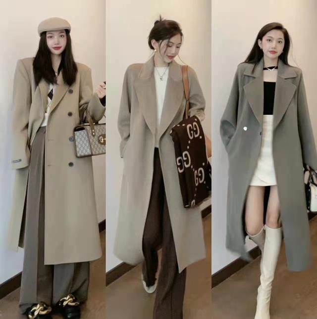 中长款大衣怎么穿好看又显高级,冬天穿的大衣要中长款的