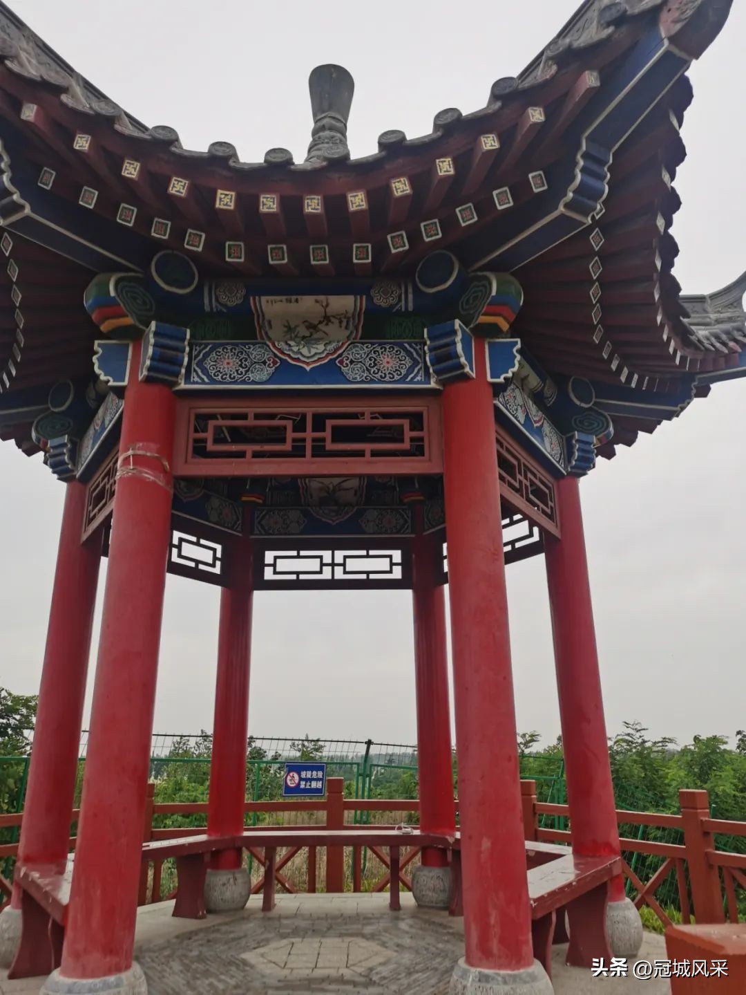 临清龙山公园最新进展,游临清公园