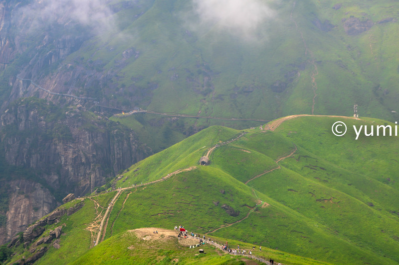 武功山的云中草原,武功山旅游攻略雪景