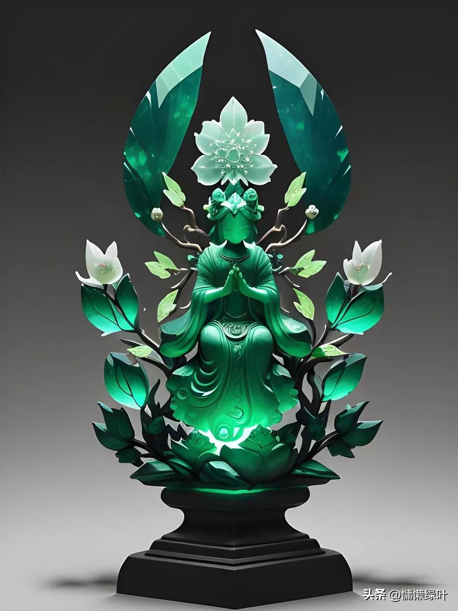 翡翠雕刻的十大工艺,翡翠雕刻的花的造型