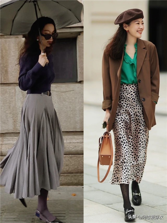 48条春夏仙女裙显瘦又时髦,冬季裙子推荐半身裙最新款