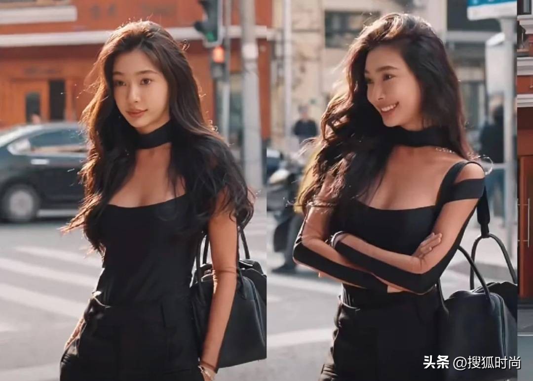 娜扎牛仔裤引热议,娜扎紧身裤穿搭