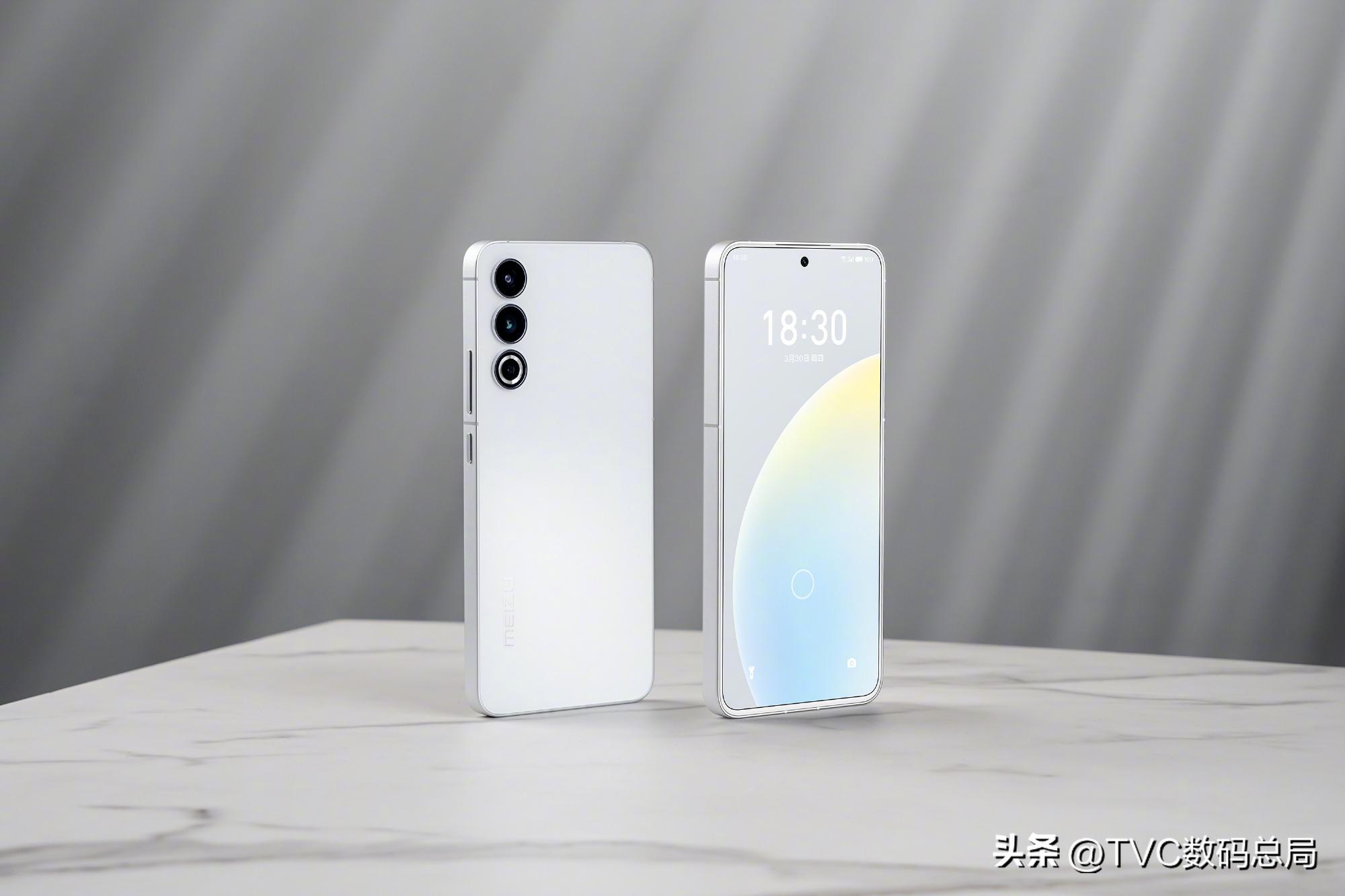 魅族20白面板和银色,魅族20无界版黑色和银色