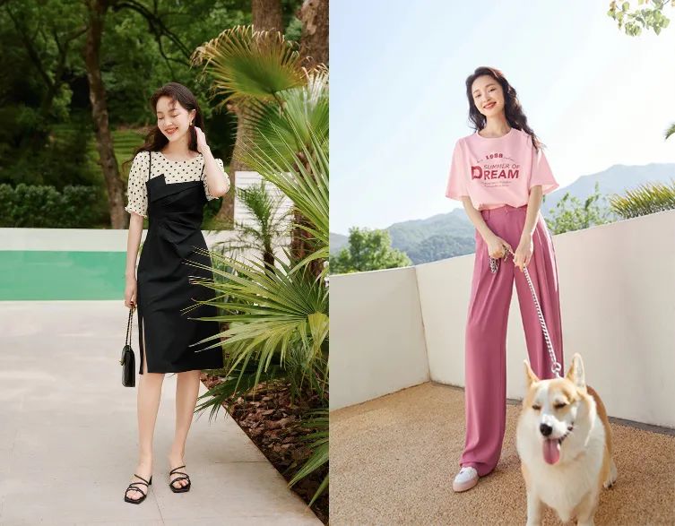 如果淘宝模特界有咖位，这两位小姐姐大概是人气“流量小花”吧