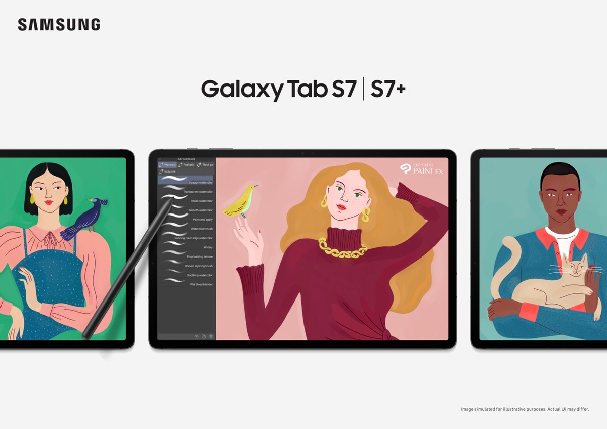 期末复习的效率助手，三星GalaxyTabS7|S7+了解一下