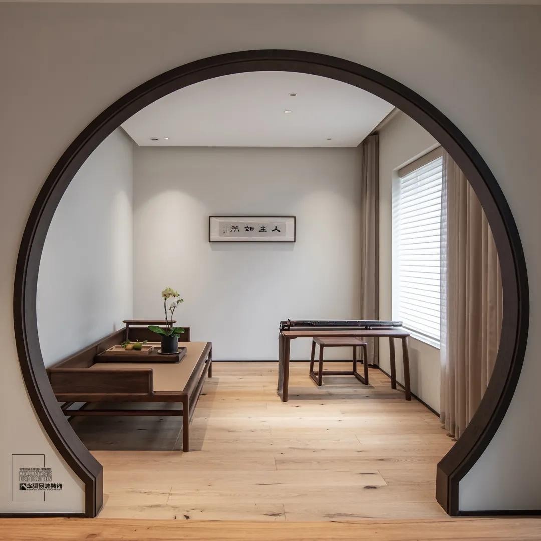 华浔装修中式,华浔现代轻奢别墅