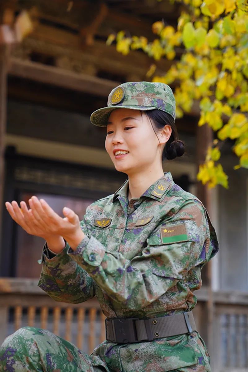 秋天军营风景,军营秋天