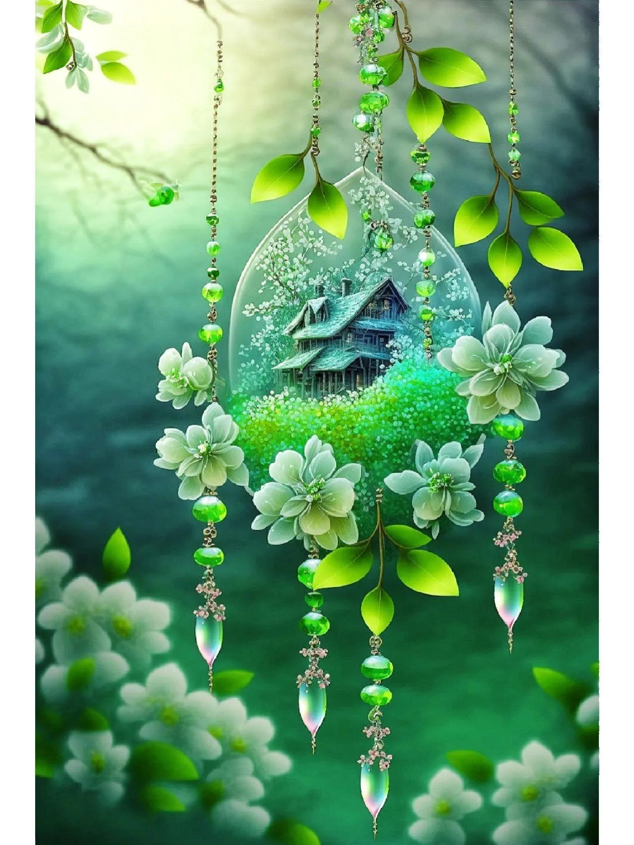 背景图片高清唯美风铃,高清唯美风铃壁纸