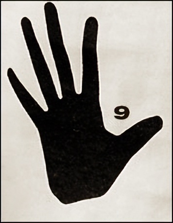 出门在外一定要注意防范,禁止出门手势