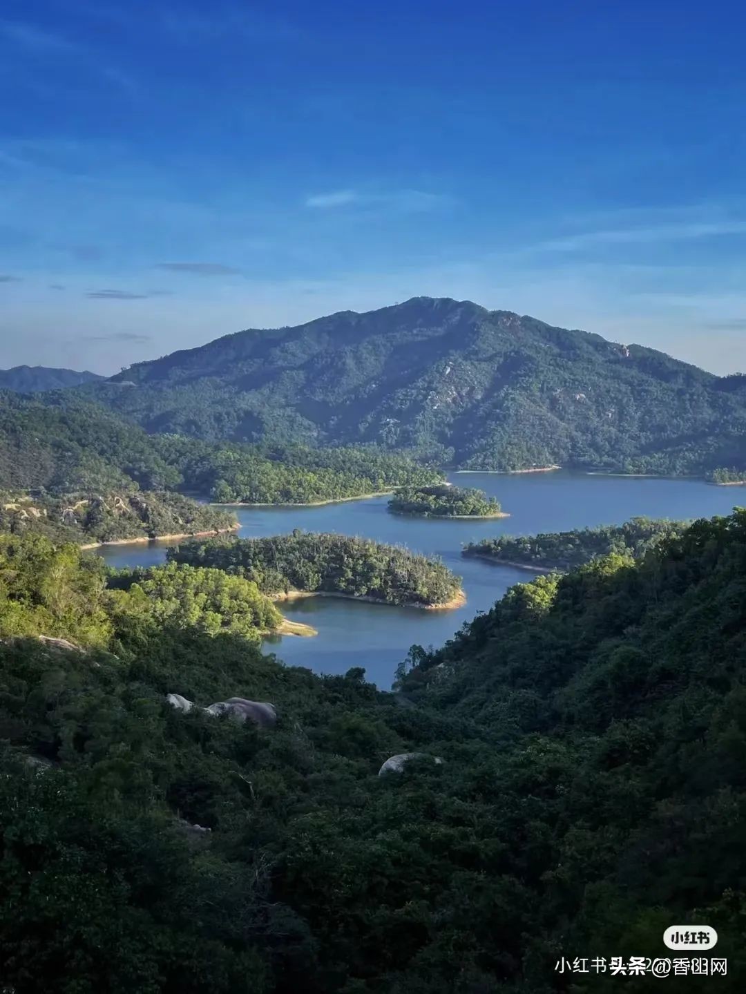 珠海香山湖公园云山栈道一游,珠海香山云道风景太美了