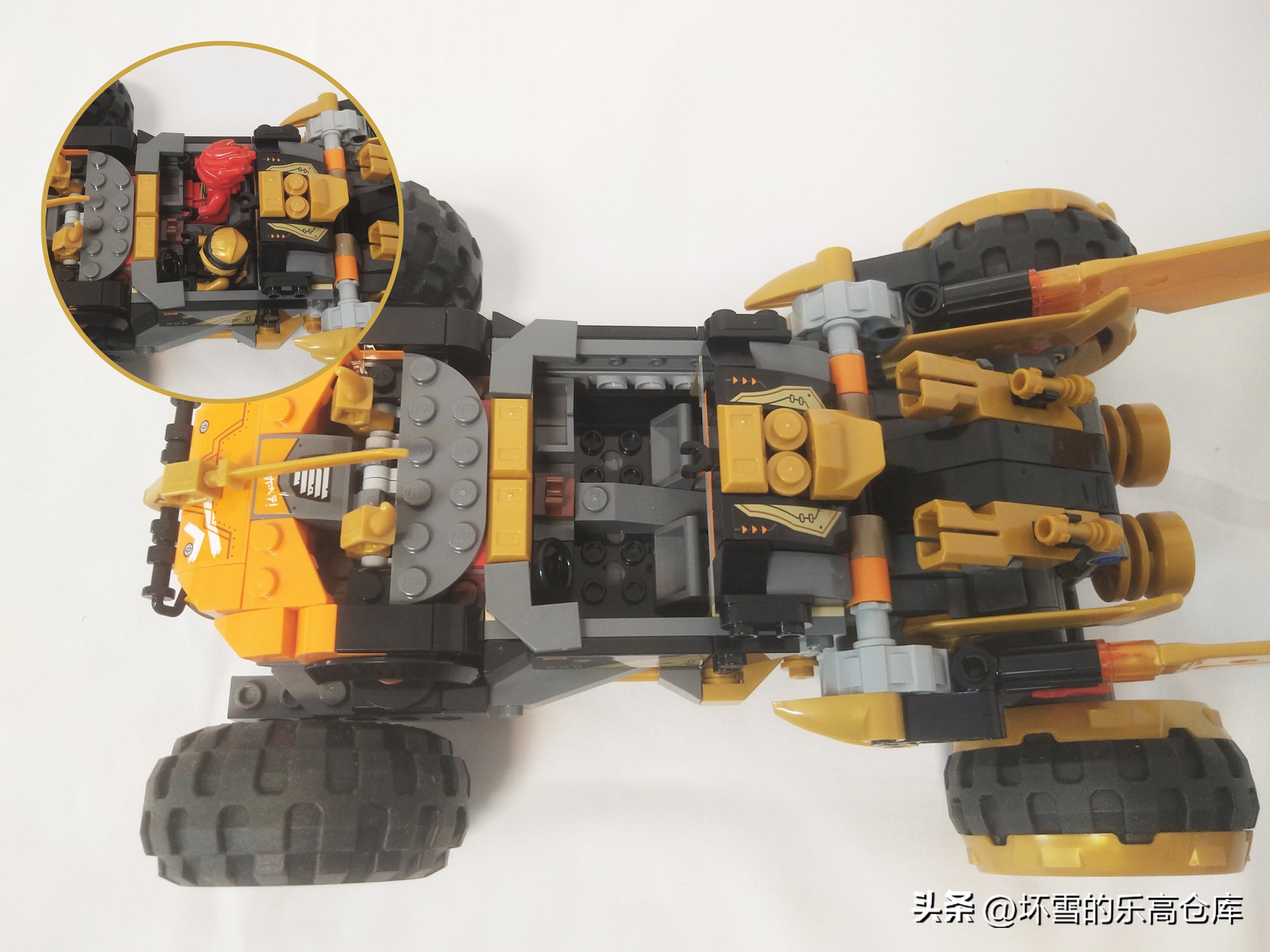 乐高71770和71769哪个大,乐高71739幻影忍者超音速战车介绍