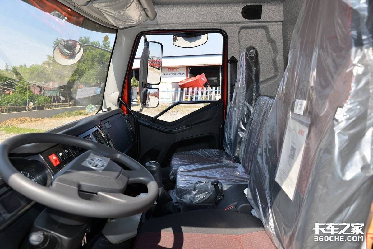 重载版5米8六缸中卡载货车,6.8米载货车公认油耗最低的4款车