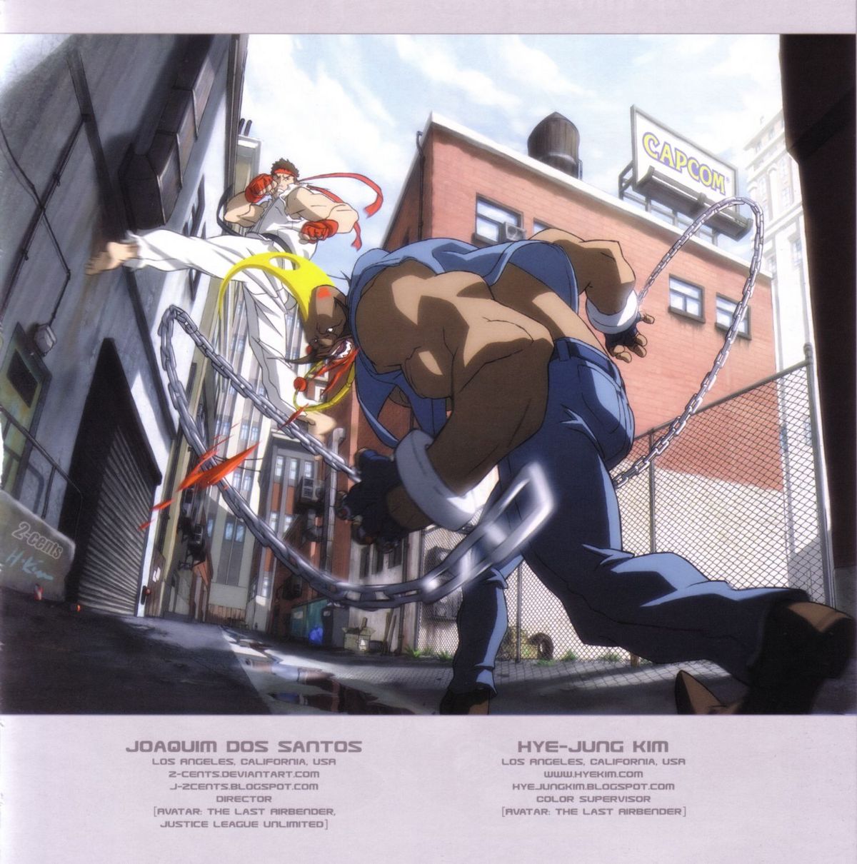 街霸6全插画,怀旧童年插画素材