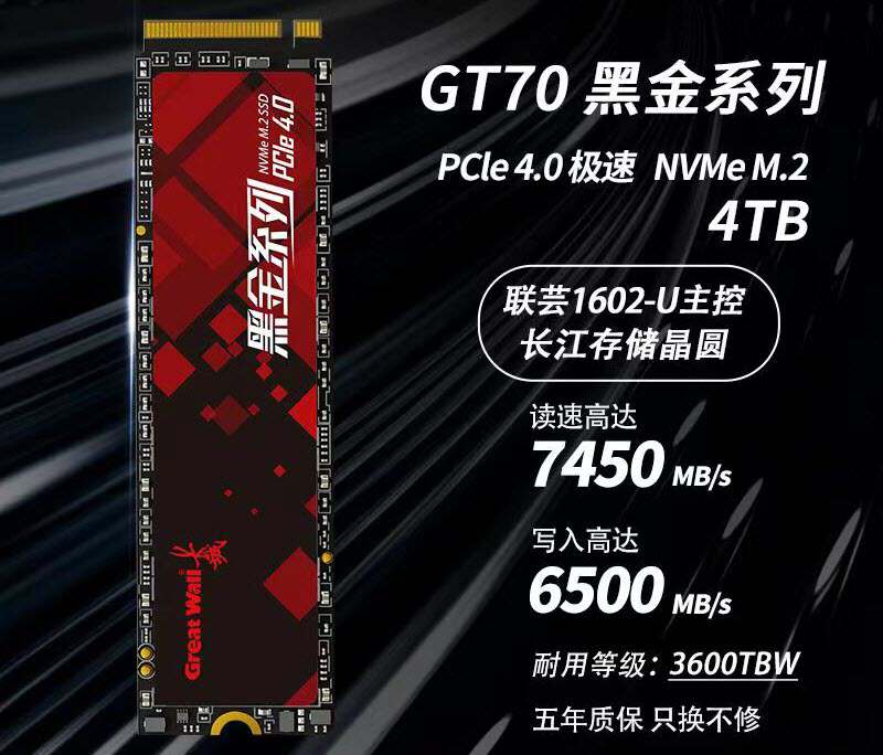 感谢长存，让我们实现了大容量SSD自由！4TBPCIe4.0SSD好物排行榜