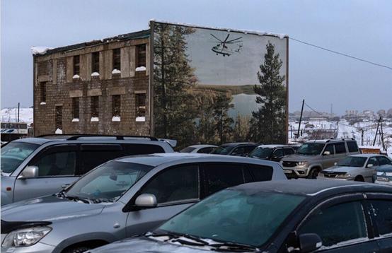 飞越俄罗斯上空,世界目前最大的钻石矿