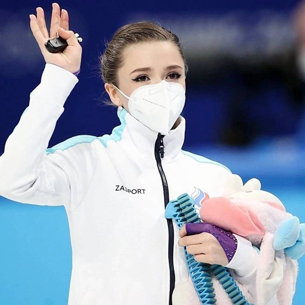 k宝瓦利耶娃回国画面,k宝回俄罗斯的视频