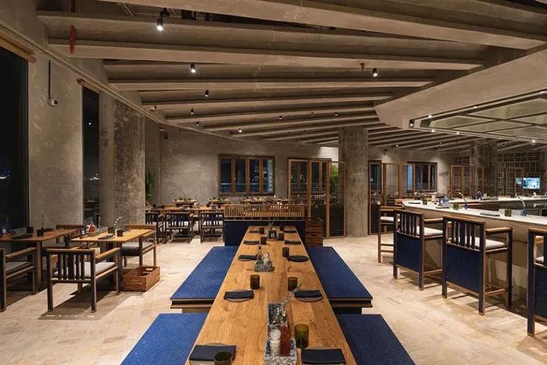 新型餐馆造型设计,创意餐馆设计效果图