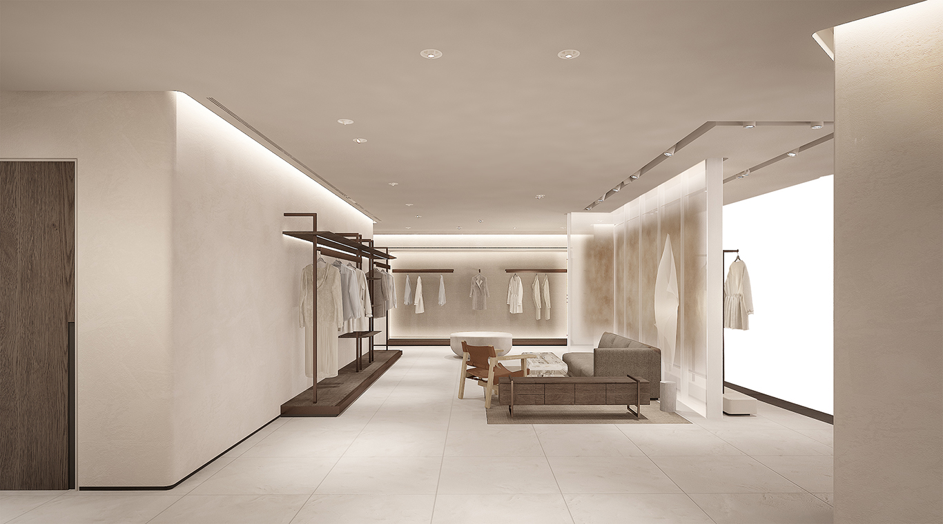 首尔LEBEIGE女装店设计|U.lab