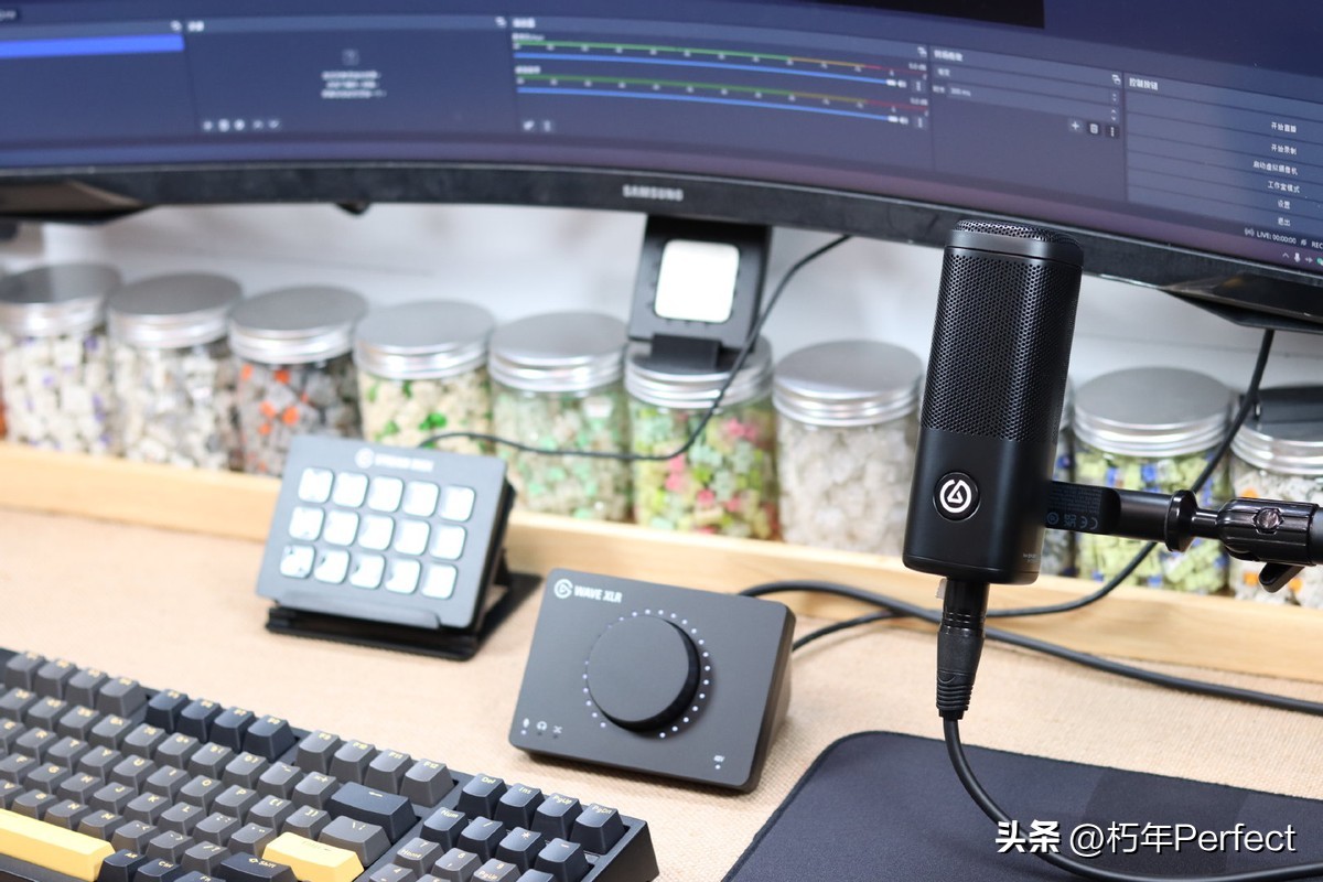 麦克风声卡套装直播,主播无线麦克风声卡套装