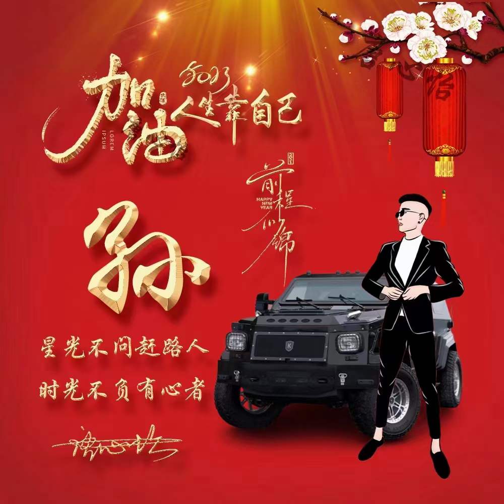 你的微信头像多久没换了？２０２３新年喜庆个性签名头像，请查收