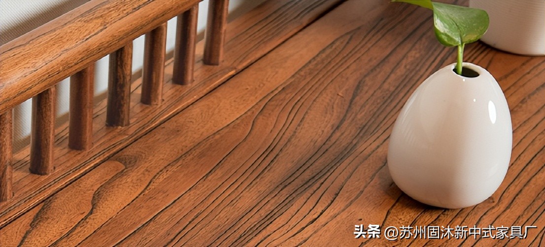 原木家具新中式空间,小户型全套原木家具风格