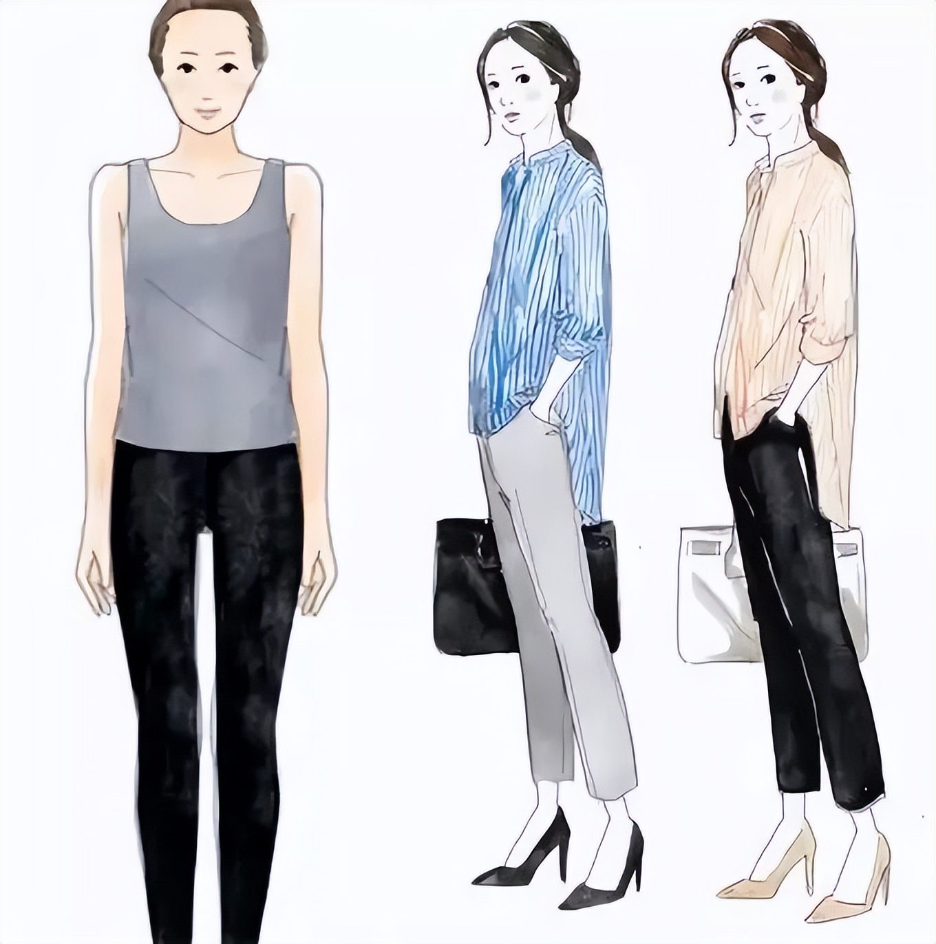 连衣裙的多种穿搭技法,讲解连衣裙的穿搭