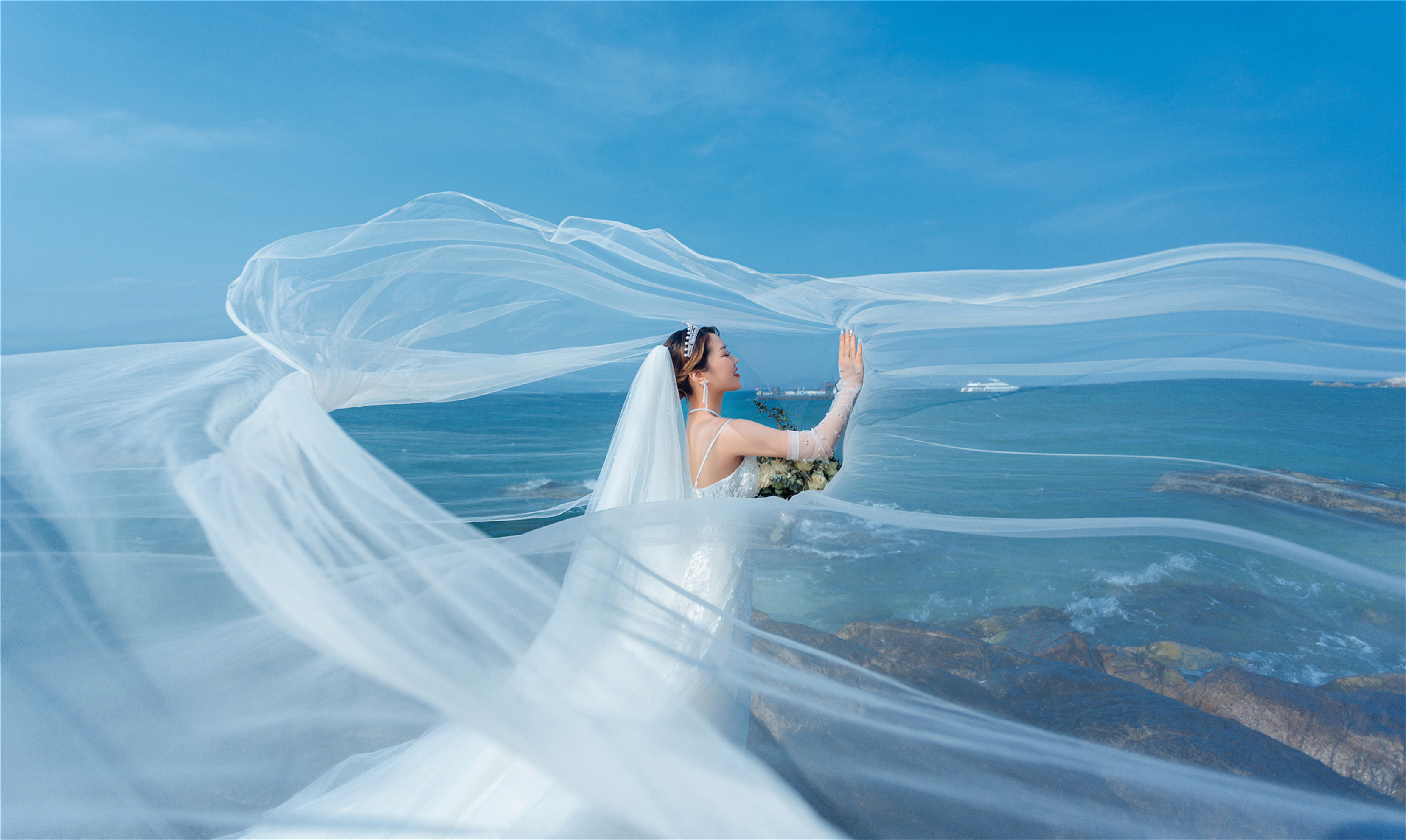 2020最后一天婚纱照,现在的三亚拍婚纱照