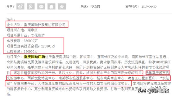 拍下洋人街，捐款1.2亿，占据龙门里，重庆国瑞控股是谁？