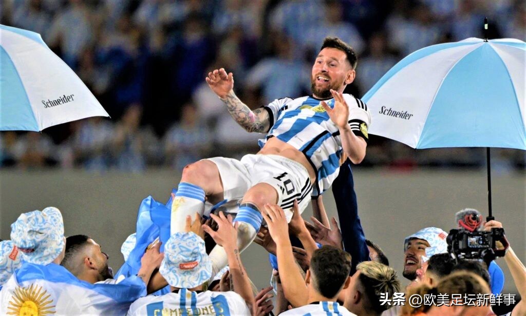 梅西和阿根廷“世界冠军纪念赛”双赢
