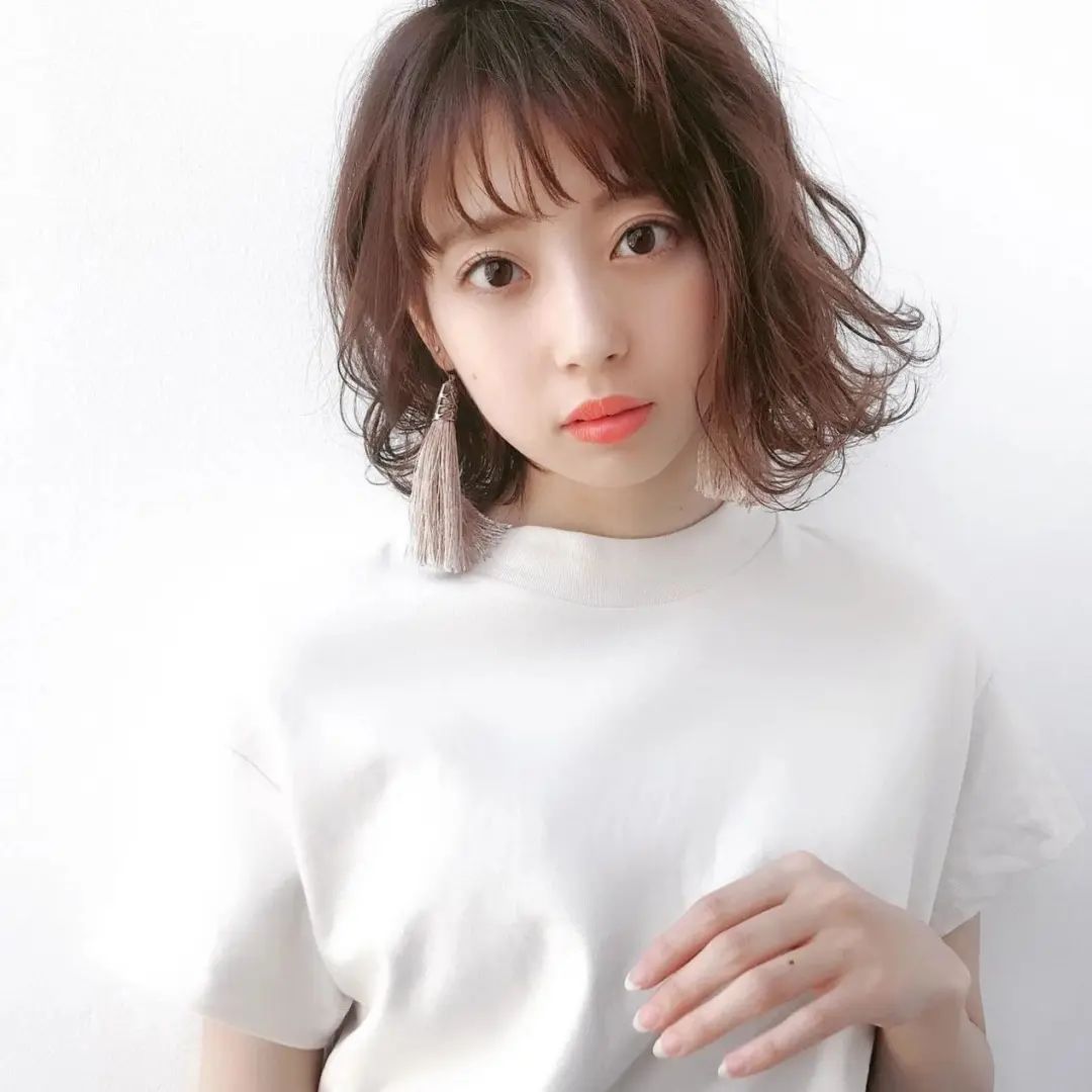 日本湿发造型无刘海,日本明星湿发造型