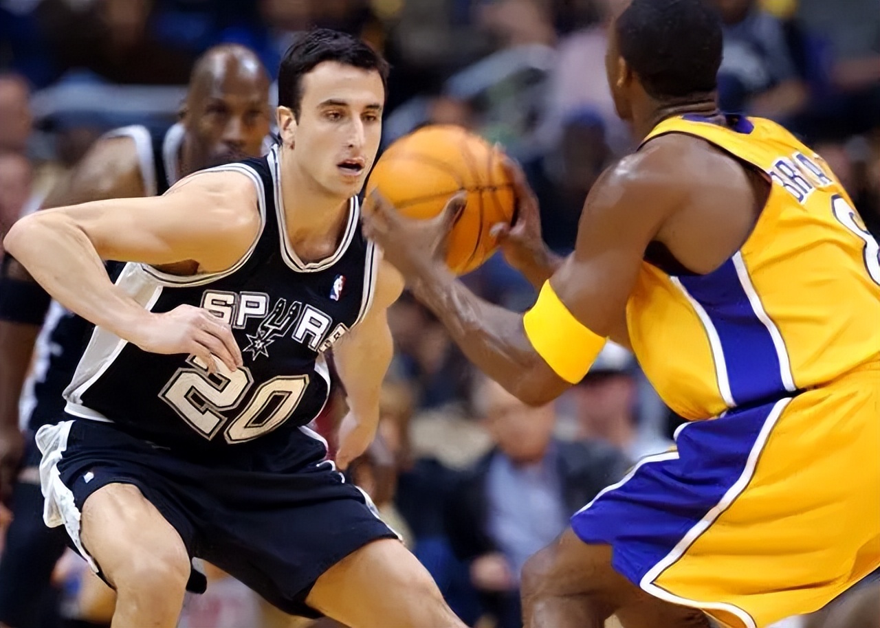 马刺50号球员,马刺吉诺比利职业生涯场均