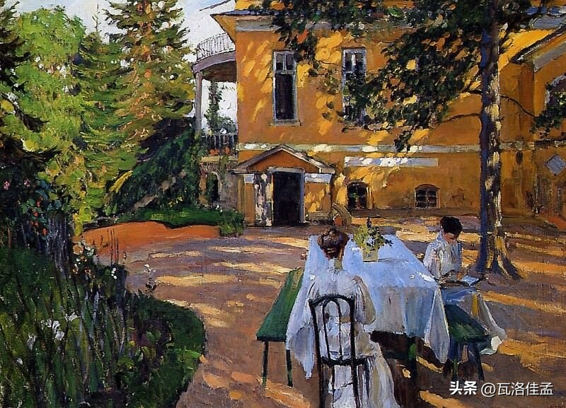 夏天的魅力诗句,夏天的美丽景色绘画