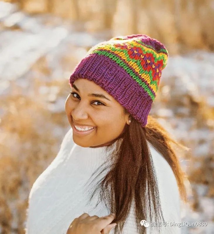 针织帽子设计手稿,针织帽款式设计图