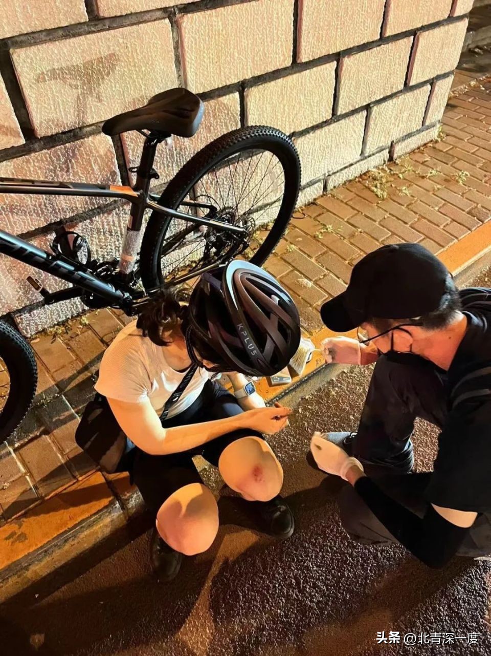 骑行摩托车摔了,摔车后骑行不舒服