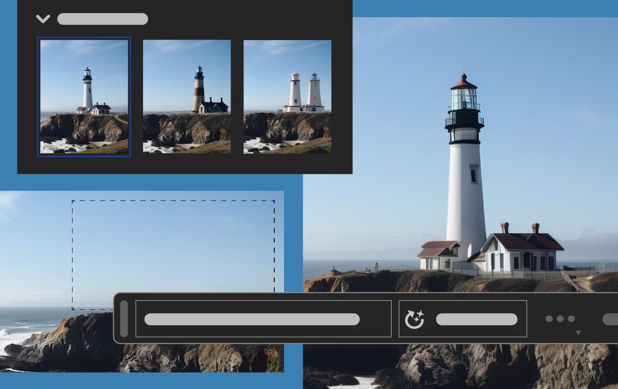 photoshopai创意填充演示,使用adobeai软件编辑图片文字