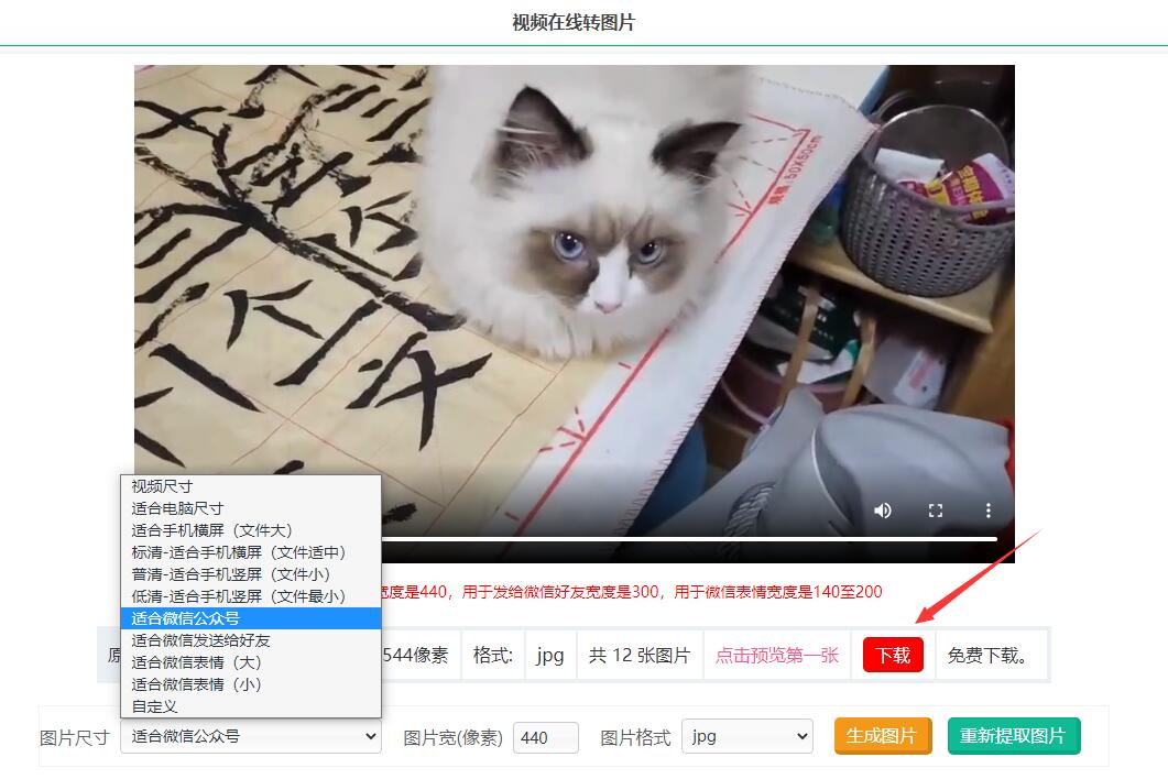 如何提取视频中的图片帧,视频提取一帧保存照片