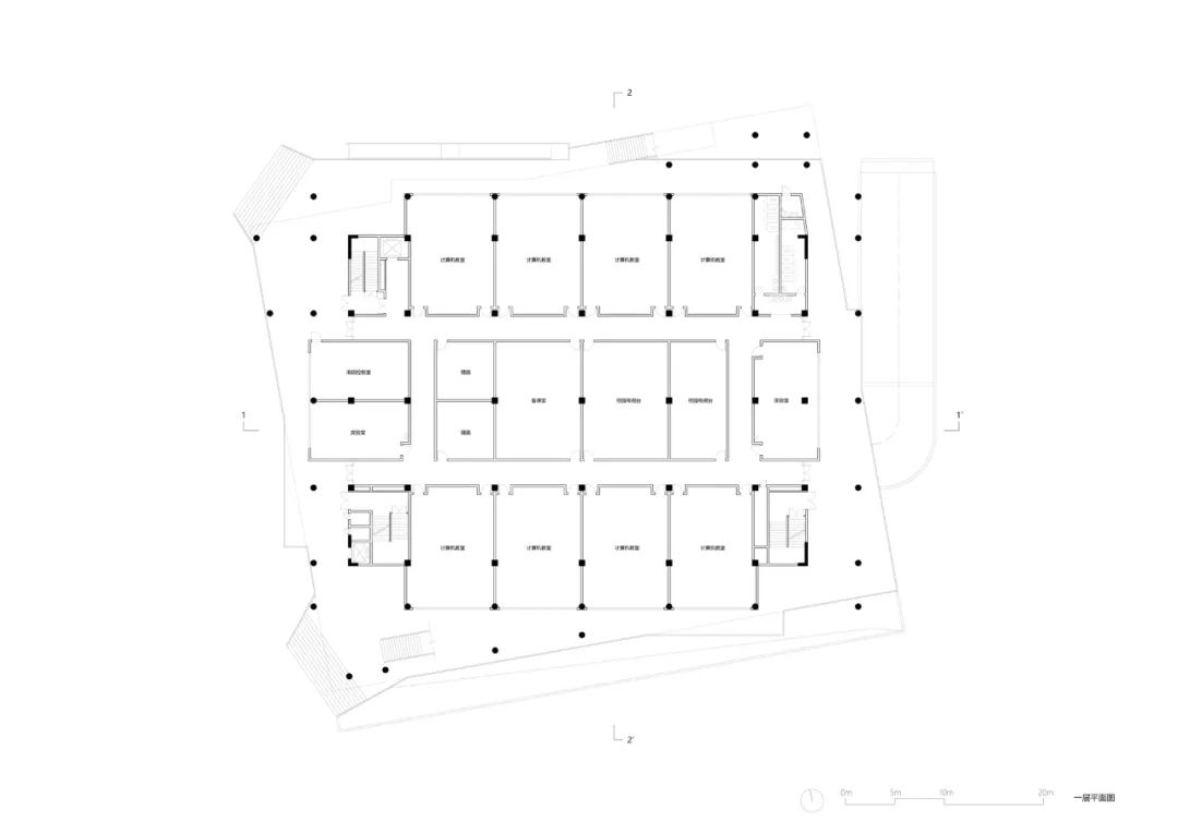 以靠建筑|交叠与转换:宜黄一中综合楼
