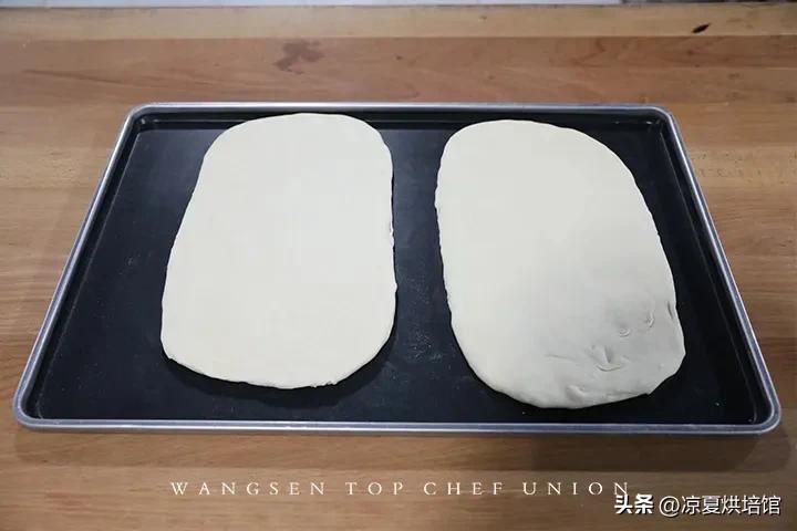 丹麦牛角开酥教程,手工奶酥吐司面包