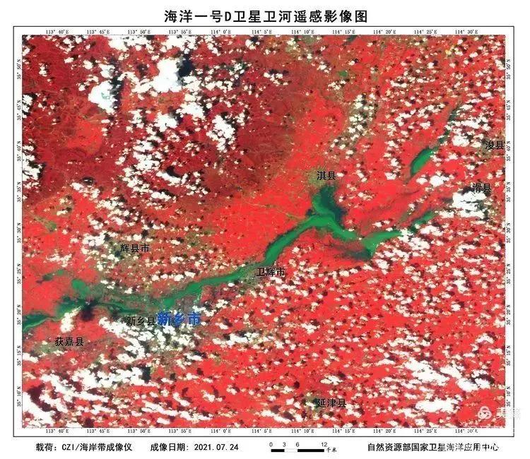 海洋一号的卫星图片,海洋一号卫星成功了吗
