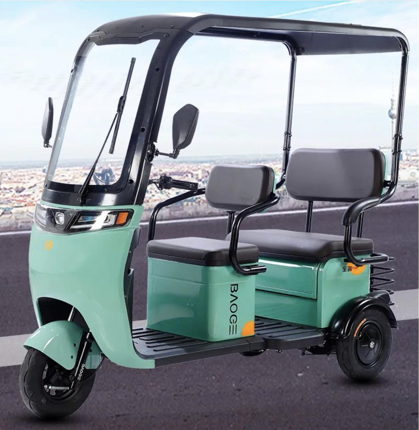 带蓬电动三轮车续航多少公里,电动三轮车小型带雨棚