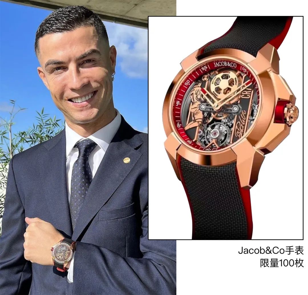 足球运动员戴什么表,足坛颜值top