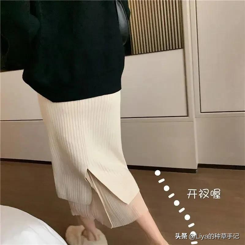 薄绒半裙,薄羊绒半裙的款式