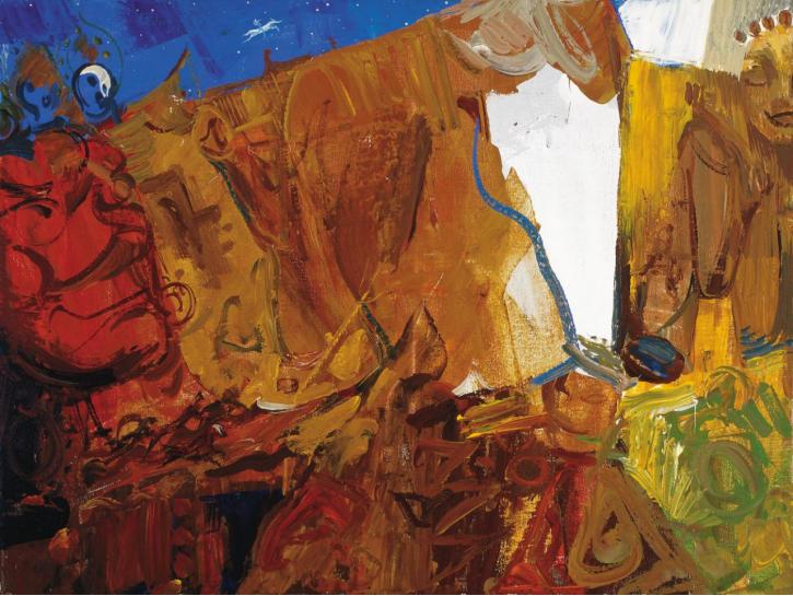 中央民族大学夏展油画作品,油画作品欣赏山东艺术学院