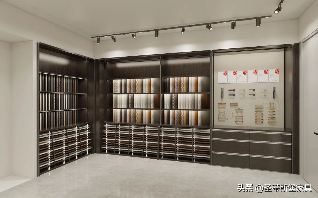 圣蒂斯堡高端定制全案设计中心,圣蒂斯堡全案设计样板间