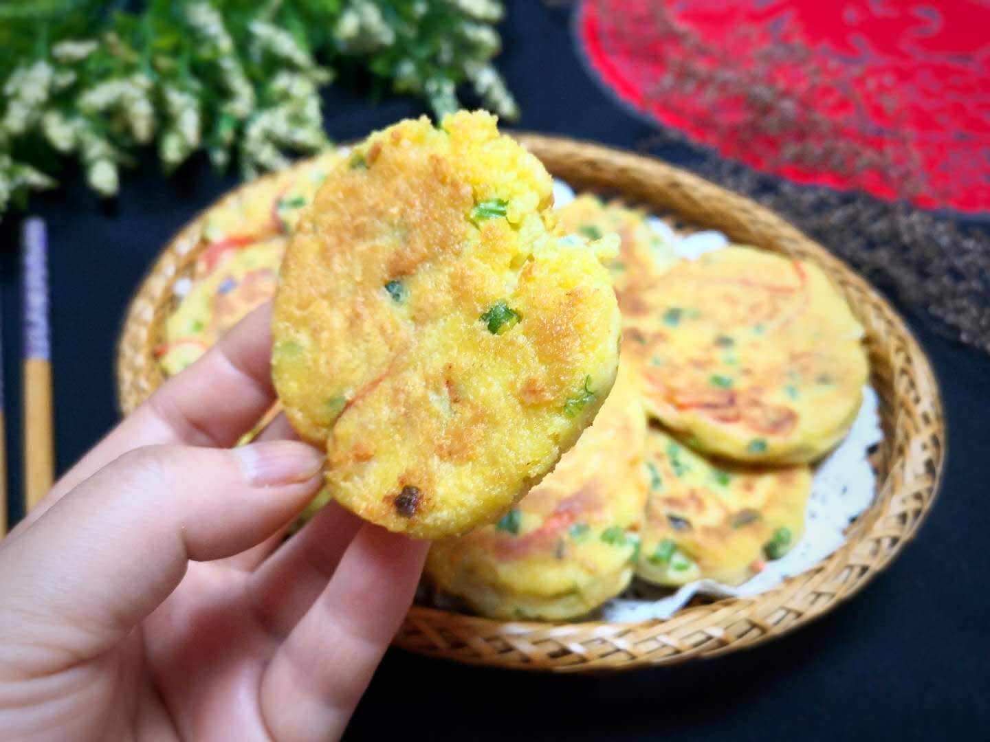 早餐蔬菜饼简单又好吃的100种做法,早餐蔬菜饼最简单的新做法