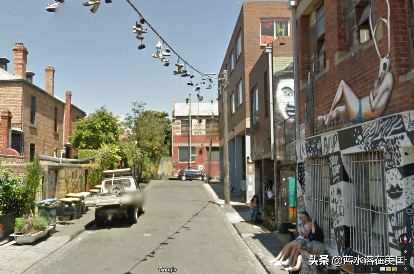 美国电线上挂鞋子,美国电线上有鞋是为什么